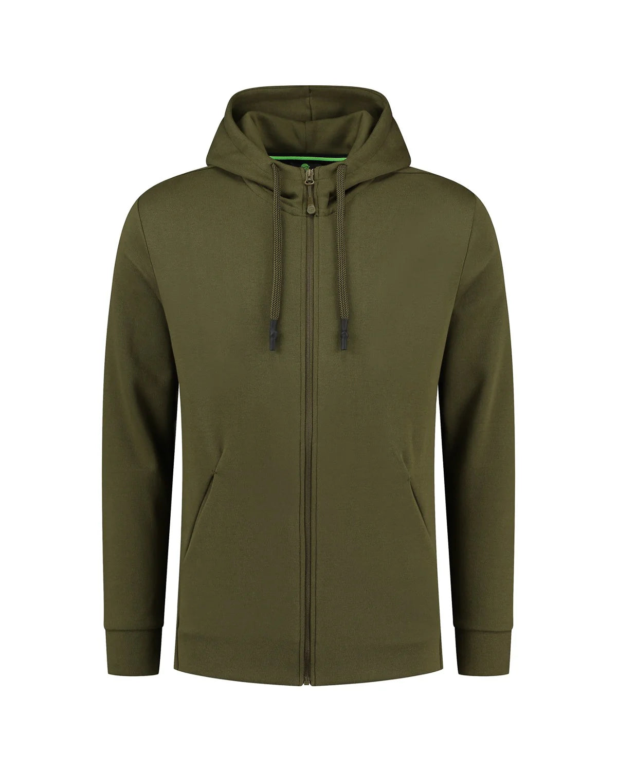 Sweatshirt Korda Kore Zip Pro Green hooded sweatshirt