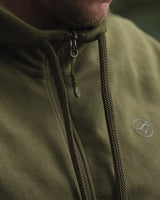 Sweatshirt Korda Kore Zip Pro Green hooded sweatshirt