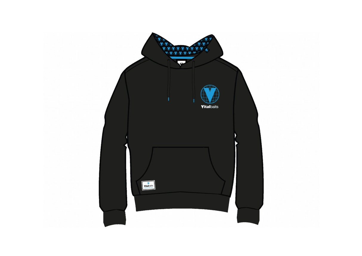 Sweatshirt Vitalbaits Blue with hood