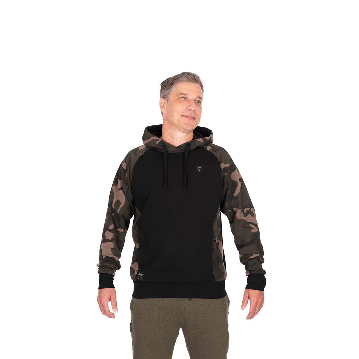 Sweatshirt Fox 310 Black Camo hooded sweatshirt