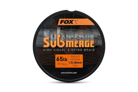 Braided Fox Submerge Sinking Orange 300 m