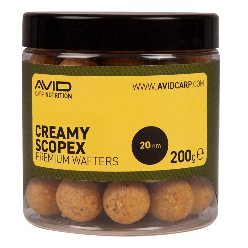 Pop ups Avid Carp Creamy Scopex 20 mm