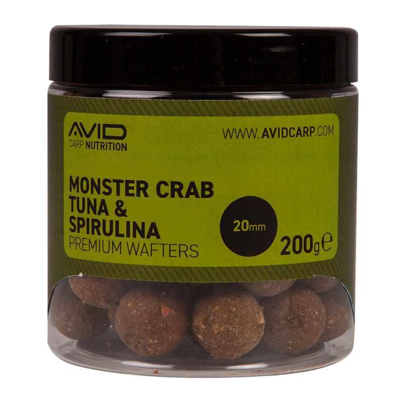 Wafters Avid Carp Premium Monster Crab Tuna & Spirulina 20 mm