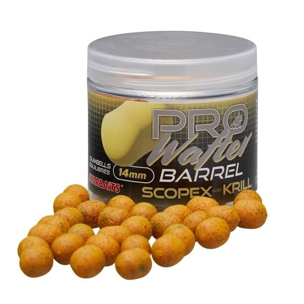 Wafters Dumbells Starbaits Barrel Scopex Krill 14 mm