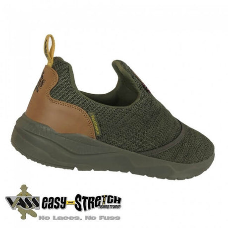 Vass Easy-Strech Green Sneakers