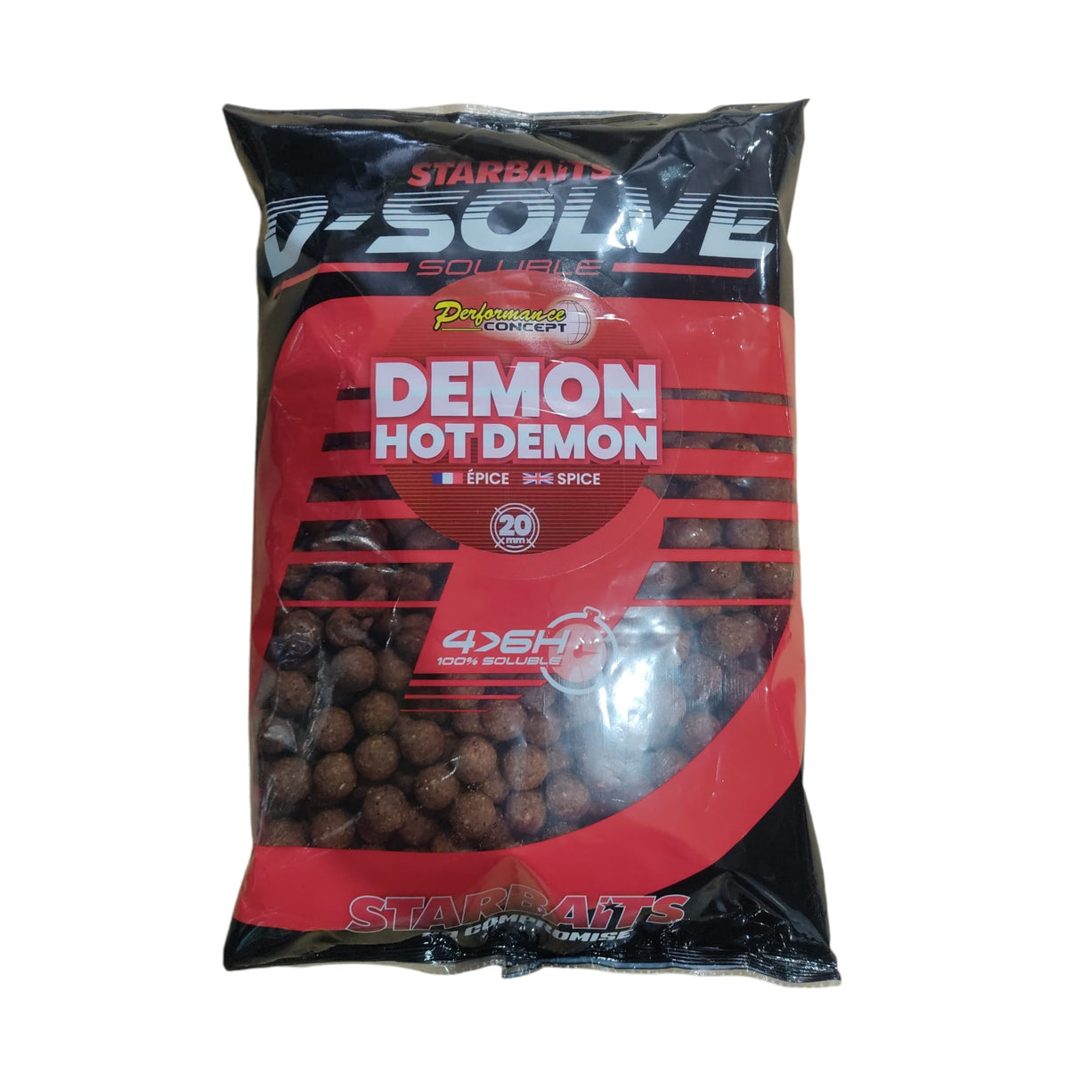 Boilies Starbaits Solubles Hot Demon 20 mm 2.5 kg