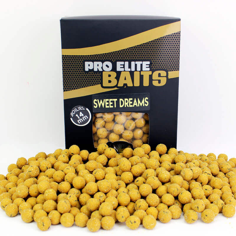 Boilies Pro Elite Baits Gold Sweet Dreams 14 mm