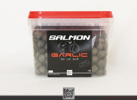 Cubo Boilies Trybion Salmon Garlic 4 Kg