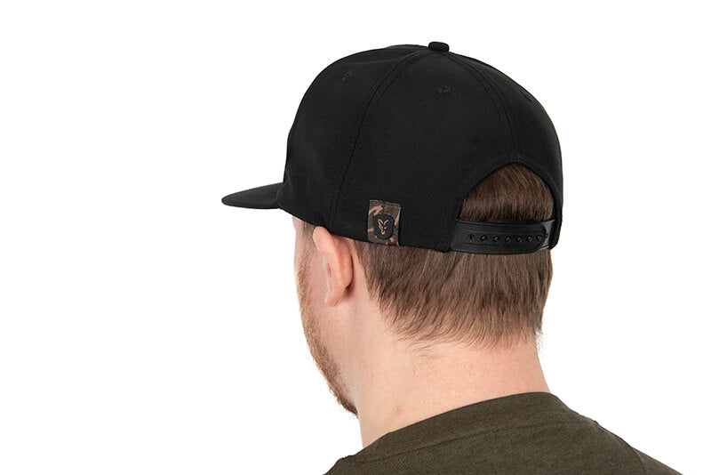 Gorra Fox Camo Negra visera plana 4