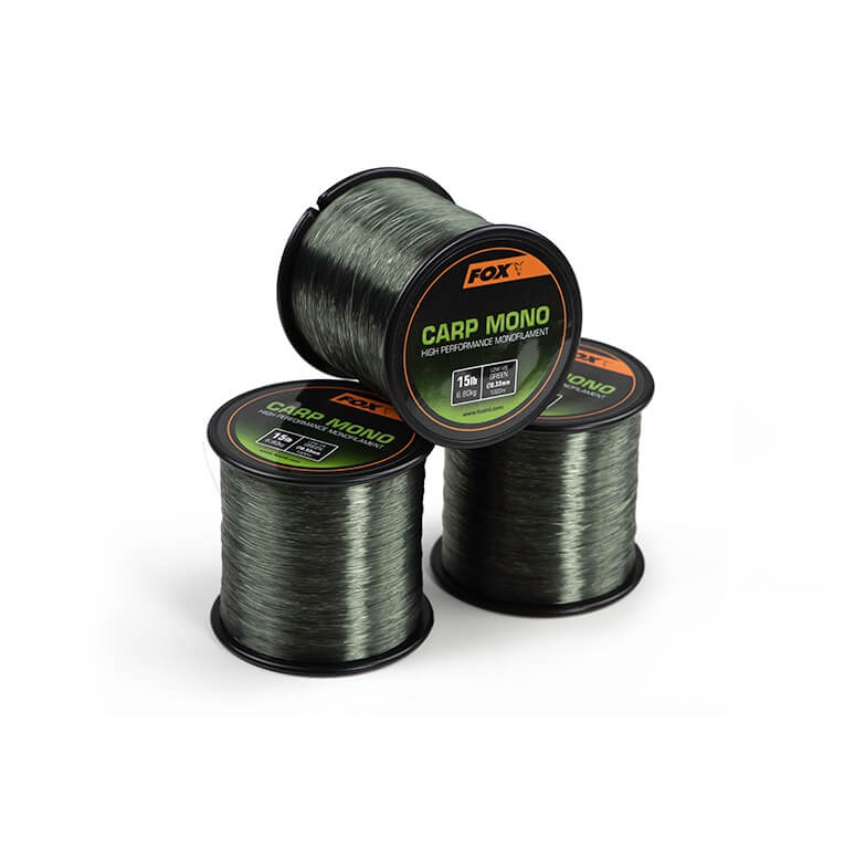 FOX Eos high performance monofilament fishing line low viz green