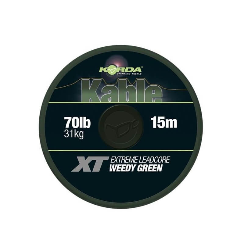 Leadcore Korda Green Kable 70 lb / 15 m