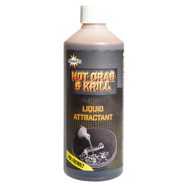 Liquido Dynamite Baits Hot Crab Krill 500 ml