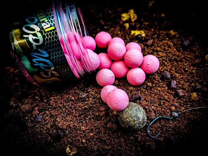 Pop Ups Pro Elite Baits Gold Antartic Krill Rosa 14 mm 2