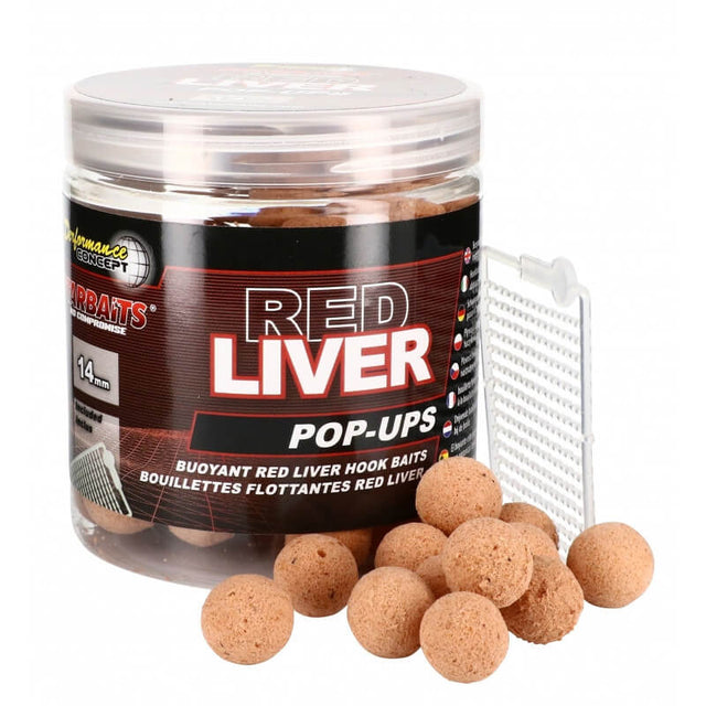 Pop ups Starbaits Red Liver 14 mm
