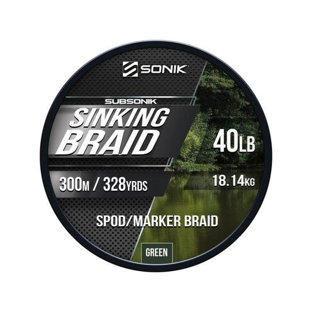 Trenzado Sonik Subsonik Sinking 40 Ib 300 m