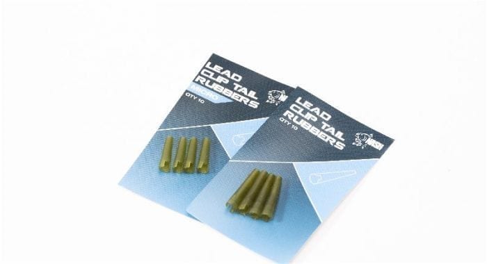 micro lead clip tail rubbers nash